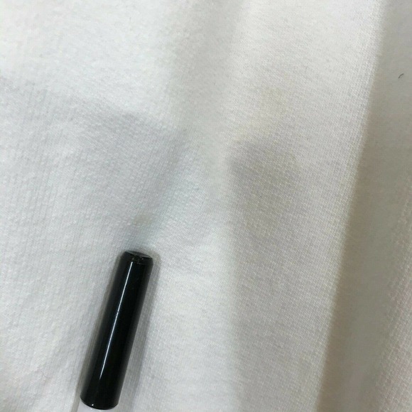 Abound Womens White Elastic Waist Slash Pockets Drawstring Jogger Pant Size M - Picture 7 of 7